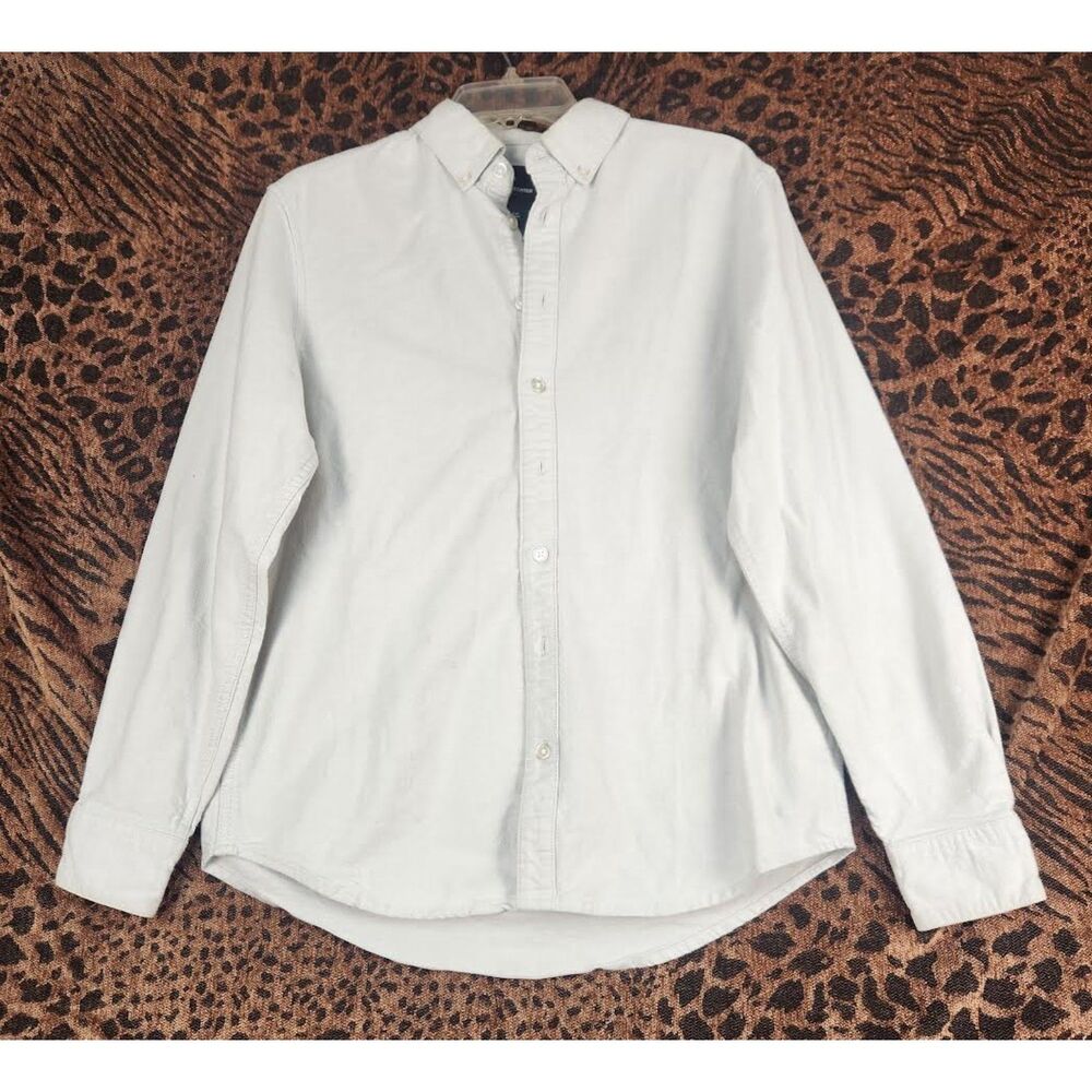 Daniel Hecther Men's Cream Colored Long Sleeve Shirt Size M